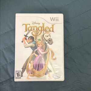 Disney Tangled Wii Game - Purple and Gold